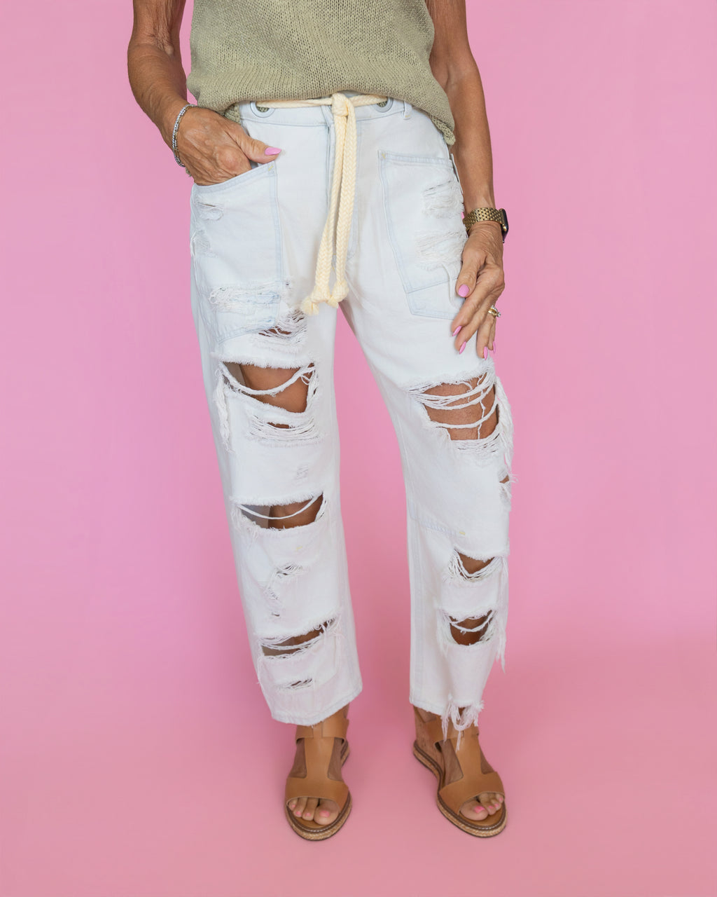 Free People Moxie Low Slung Pull-On Barrel Jeans