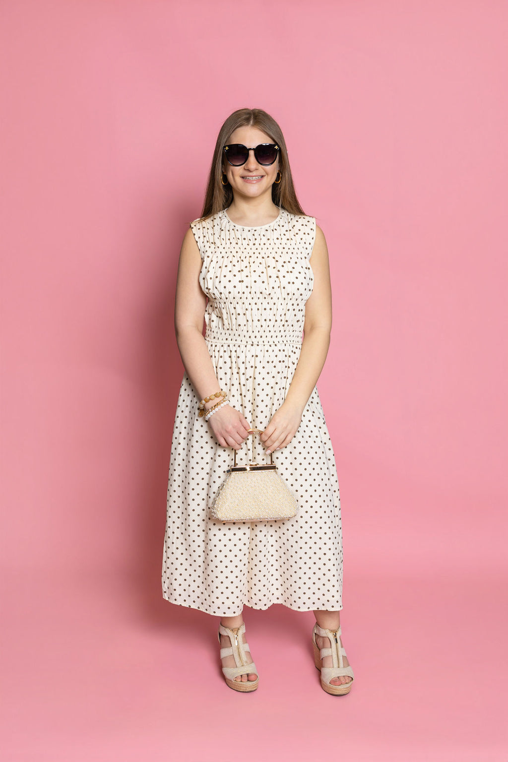 Mod Ref Polka Dot Summer Dress/ Laura Dress