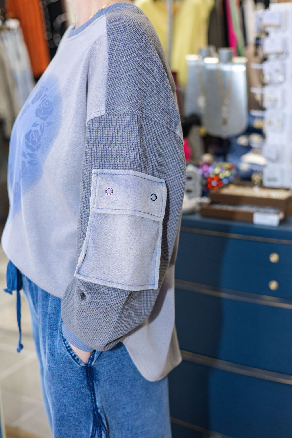 Easel Long Sleeve Top