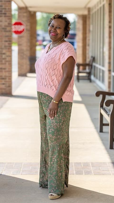 Easel Lana Wide Leg Pants