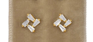 Baguette Studs