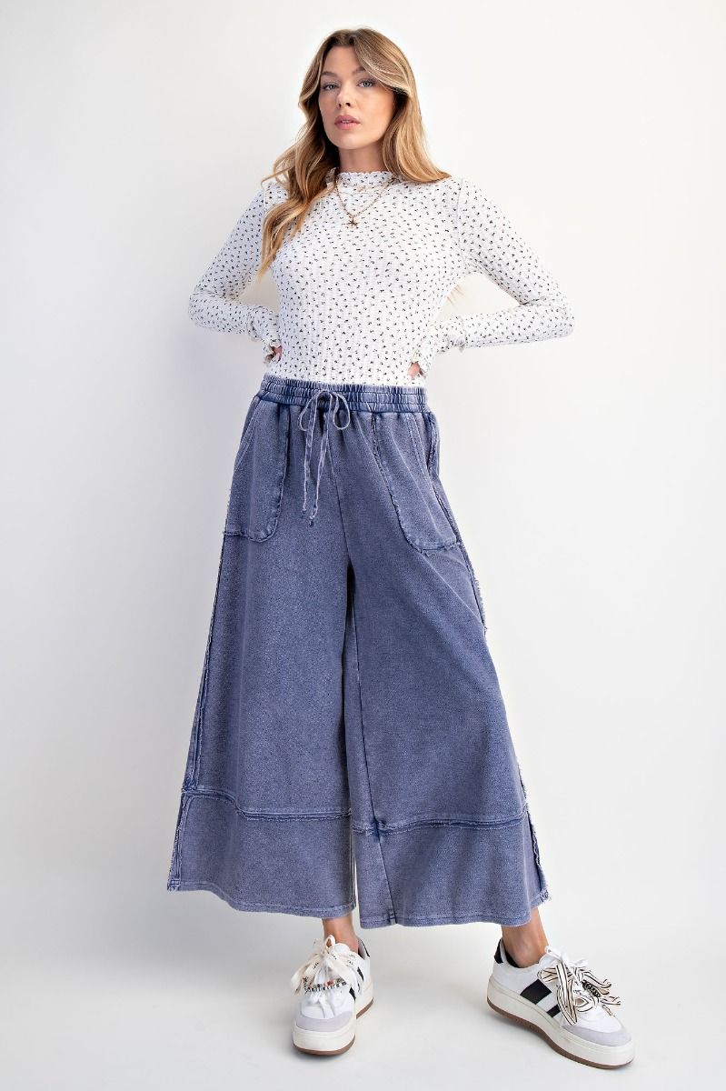 Easel Lorraine Wide Leg Pants