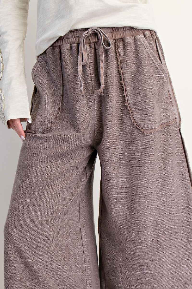 Easel Lorraine Wide Leg Pants