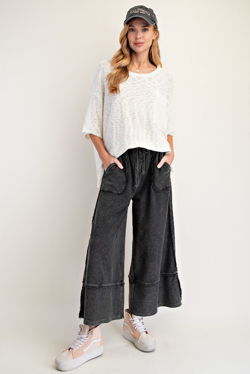 Easel Lorraine Wide Leg Pants