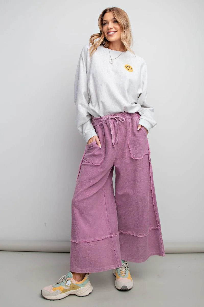 Easel Lorraine Wide Leg Pants