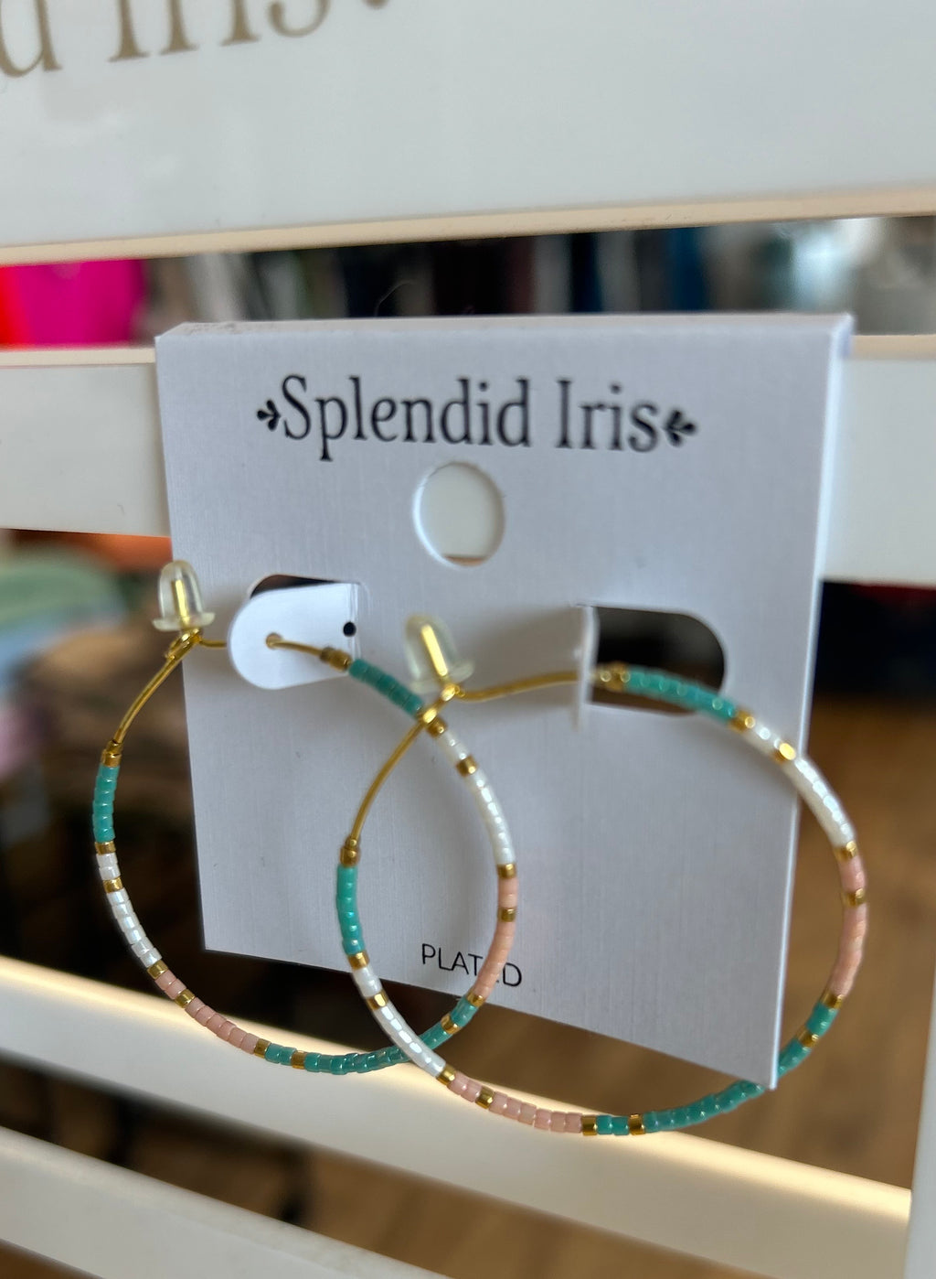 Delica Hoop Earrings
