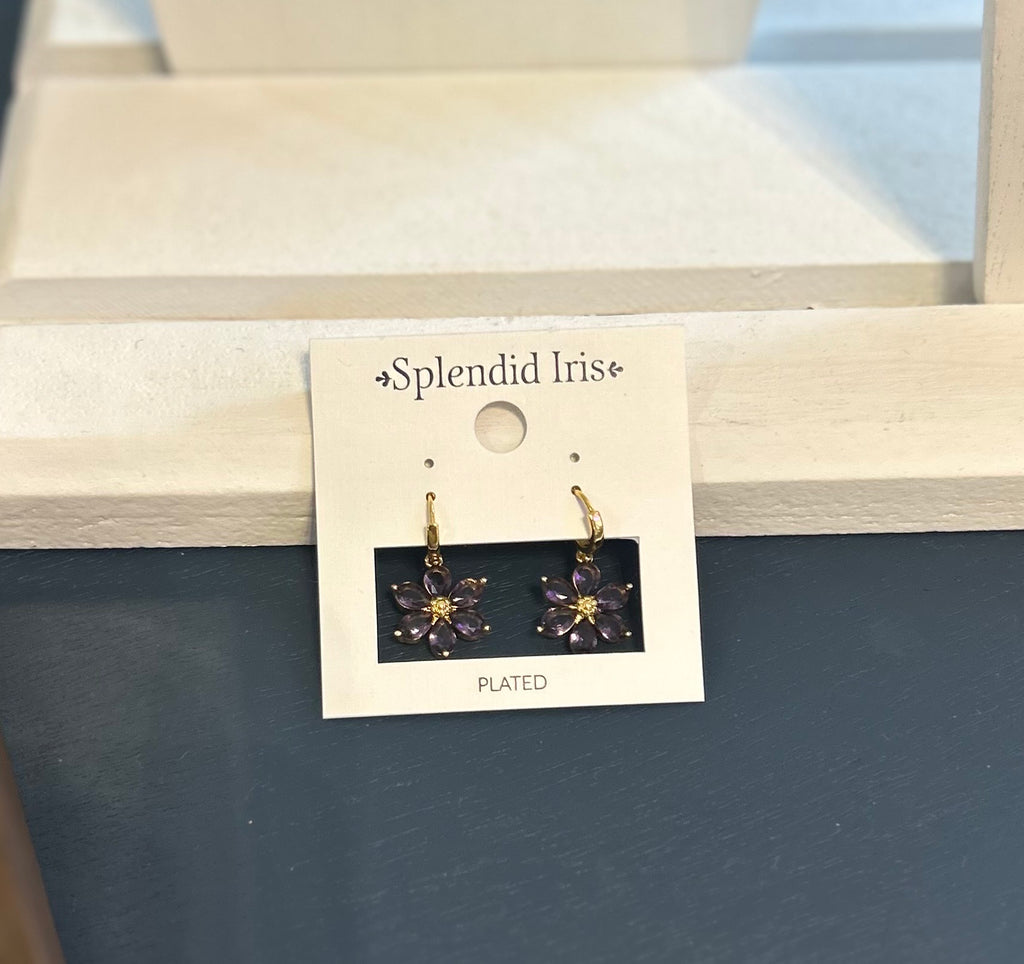 Colorful Butterfly Drop Earrings
