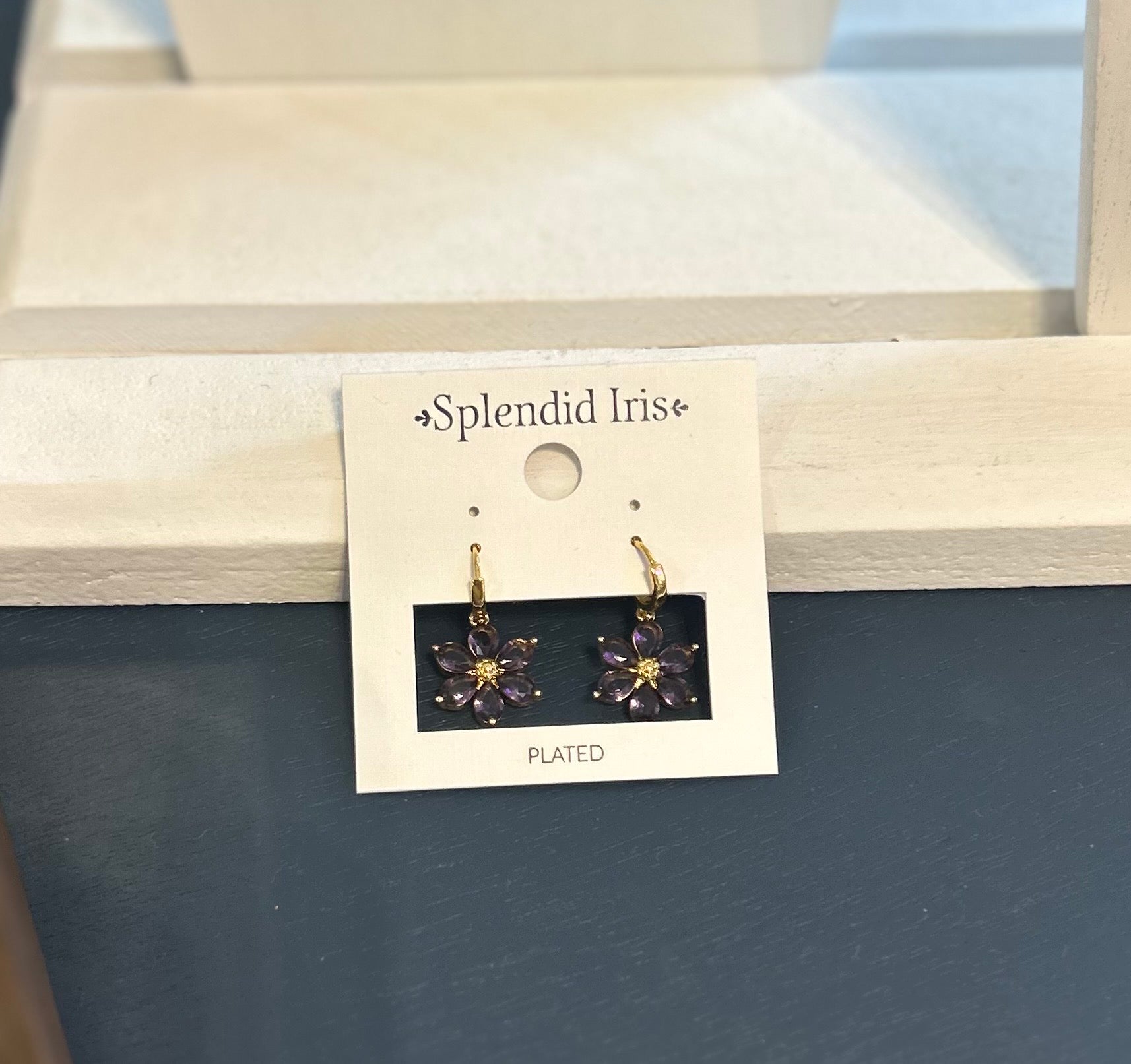 Colorful Butterfly Drop Earrings
