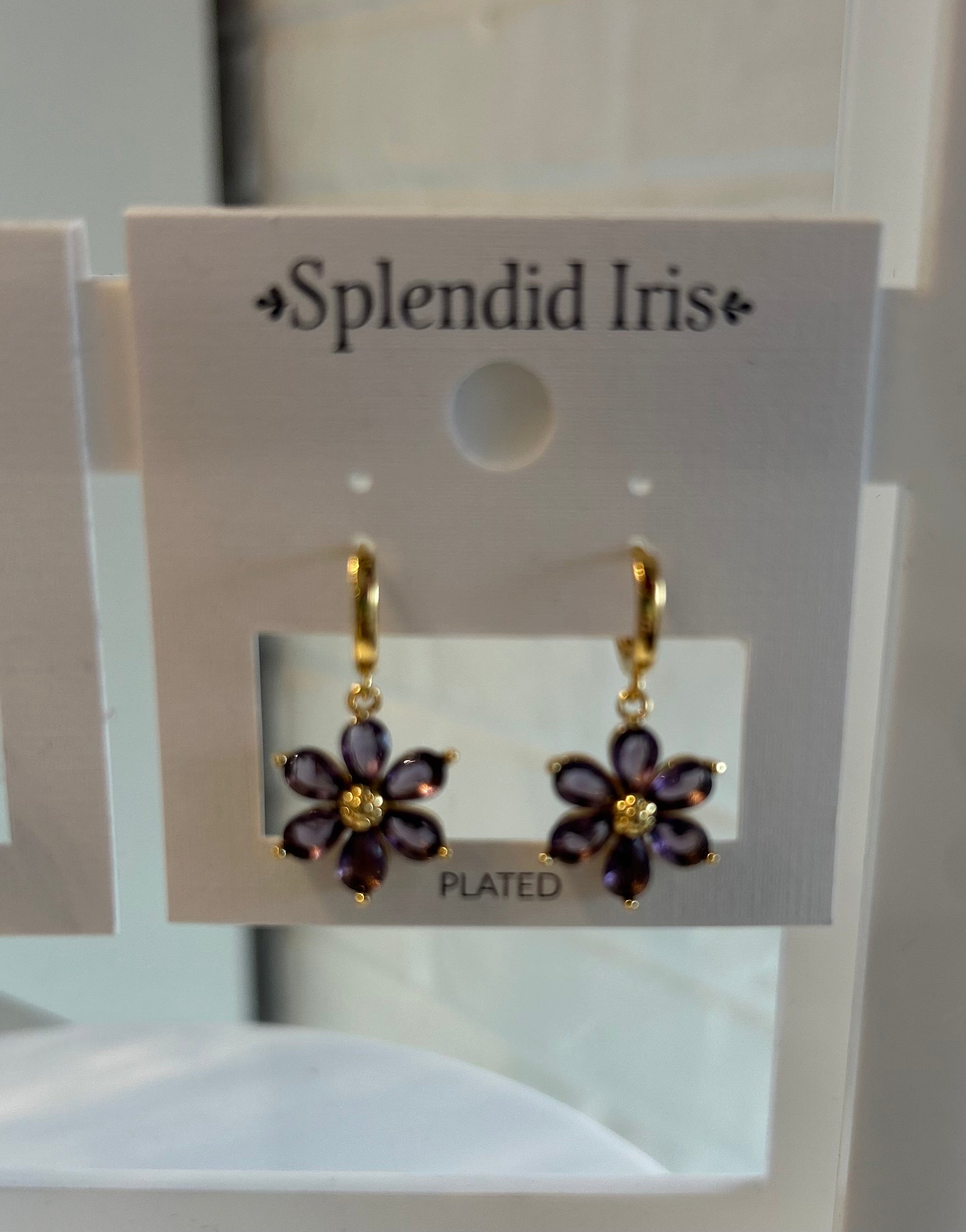 Colorful Butterfly Drop Earrings