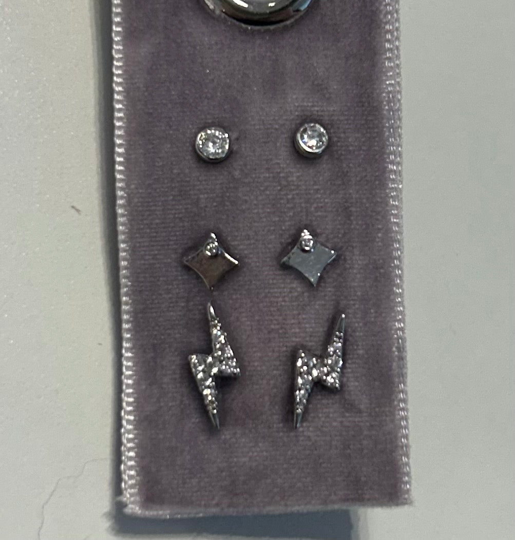 Lightning Bolt Stud Gift Set