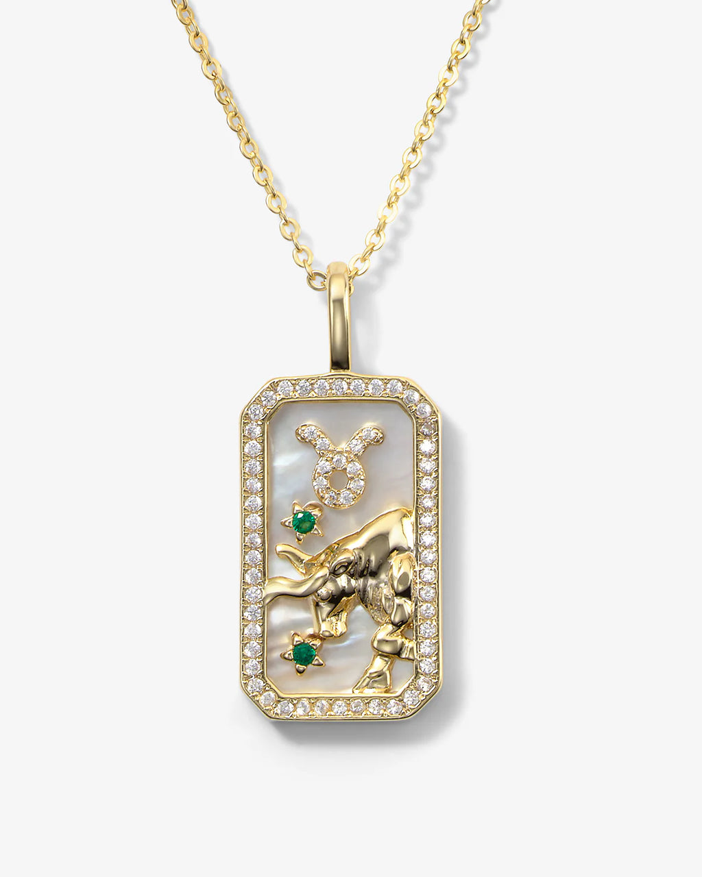 Zodiac Amulet Fashion Necklace