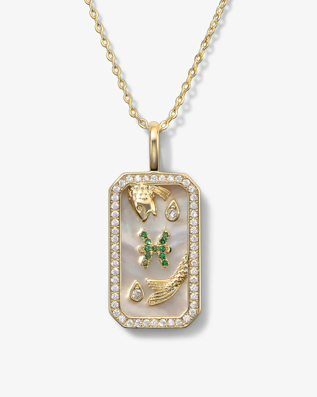 Zodiac Amulet Fashion Necklace