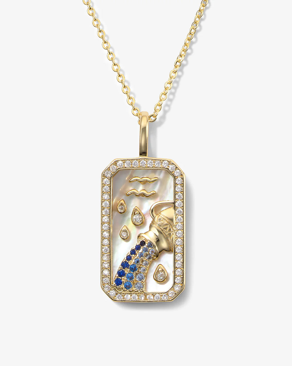 Zodiac Amulet Fashion Necklace