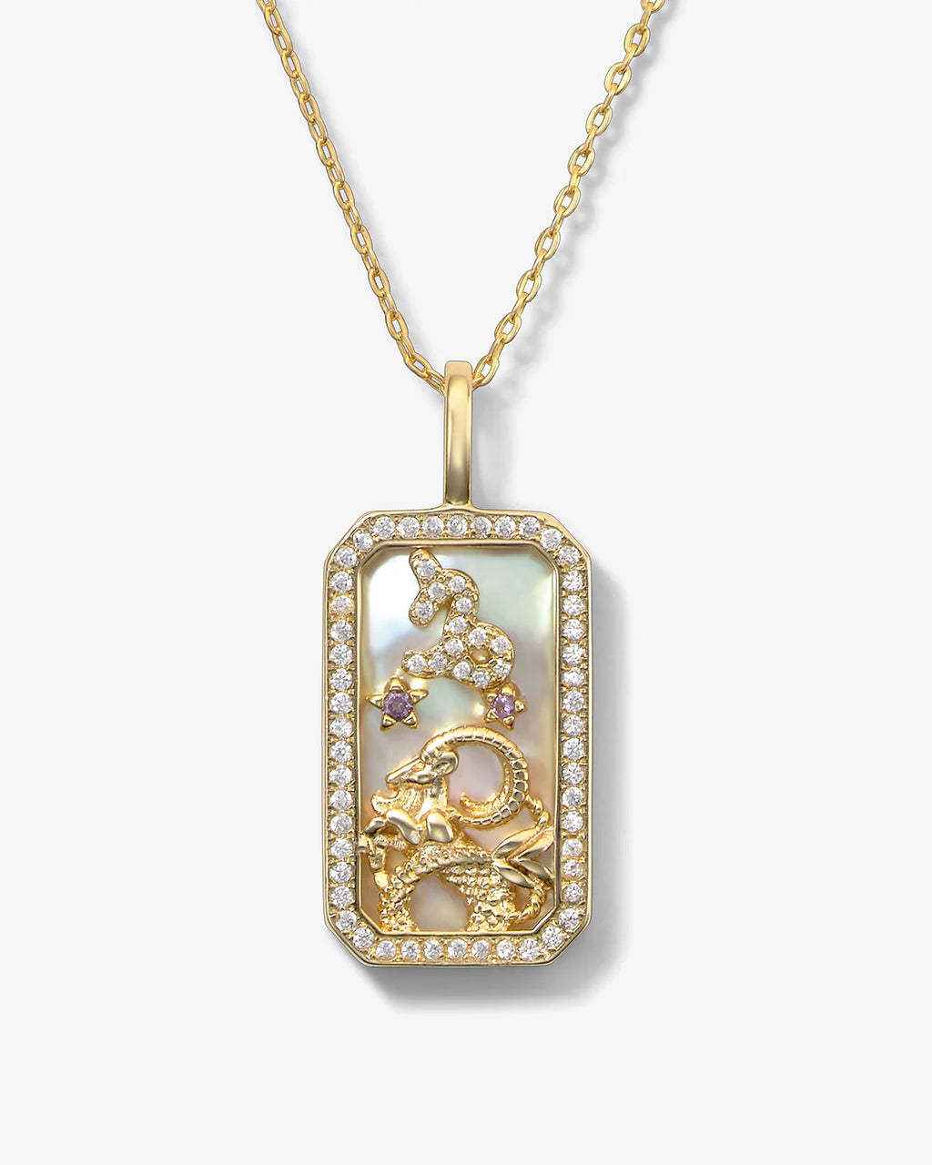 Zodiac Amulet Fashion Necklace
