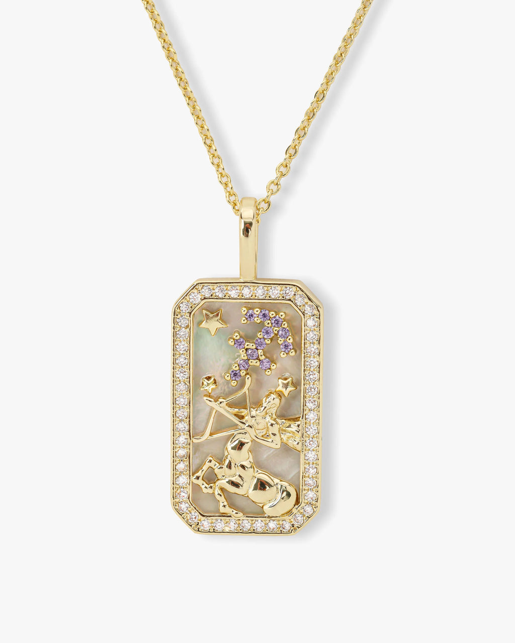 Zodiac Amulet Fashion Necklace