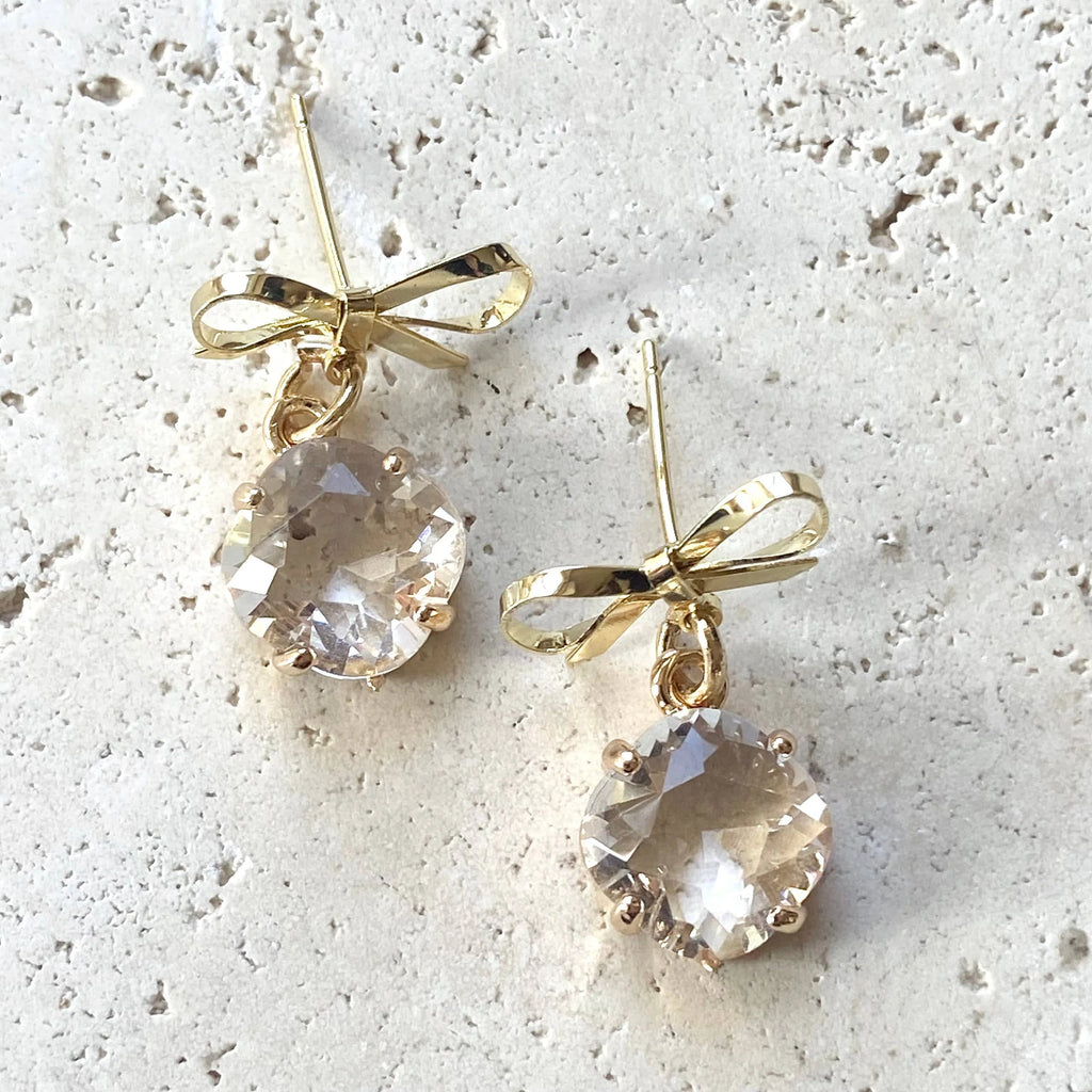 Bow Charm Earrings