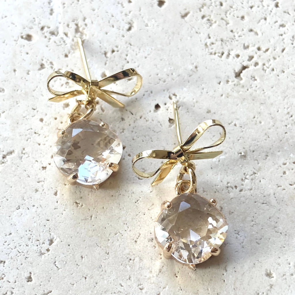 Bow Charm Earrings