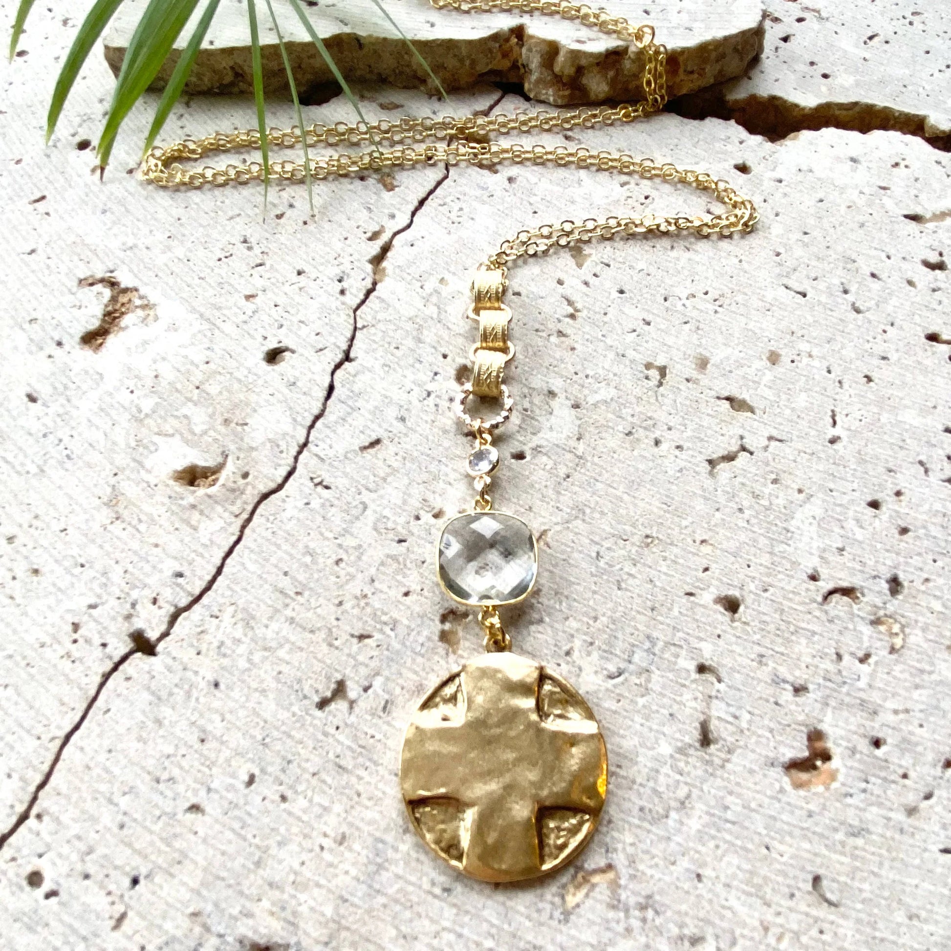 Lord’s Prayer Vintage Necklace
