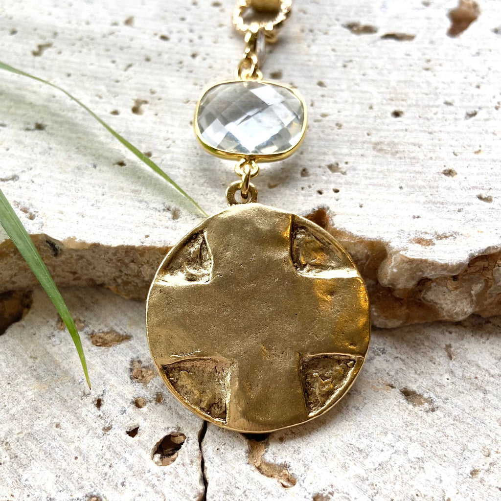 Lord’s Prayer Vintage Necklace