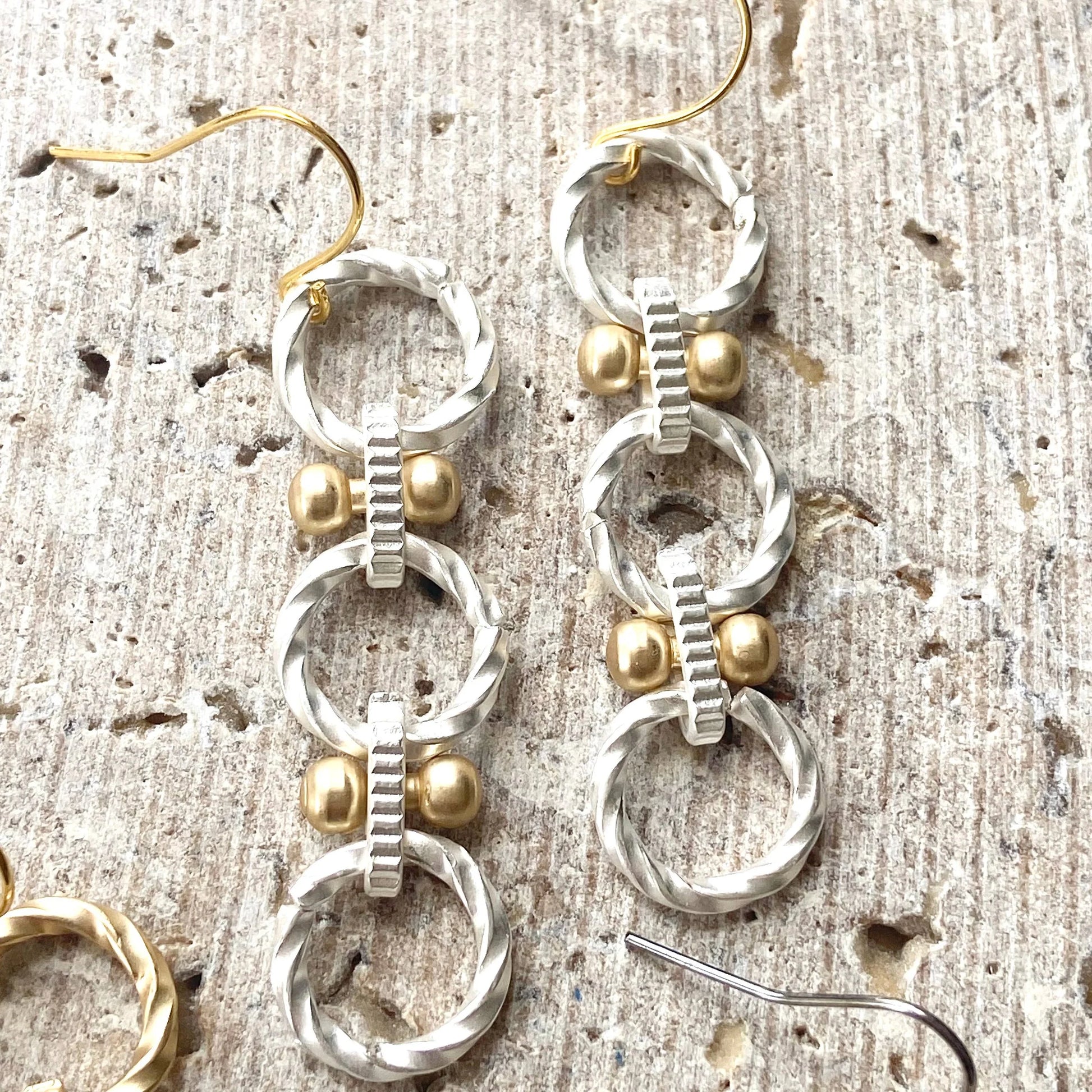 Matte Metal Boutique Earring