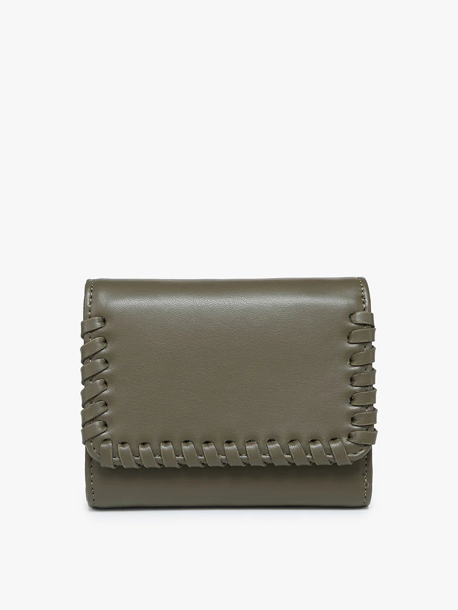 Logan Vegan Whipstitch Wallet