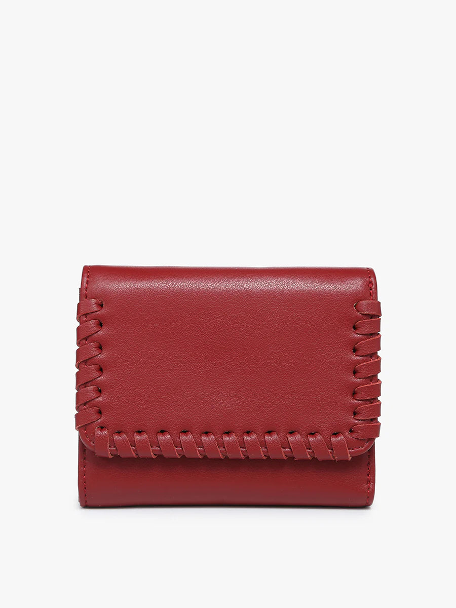 Logan Vegan Whipstitch Wallet