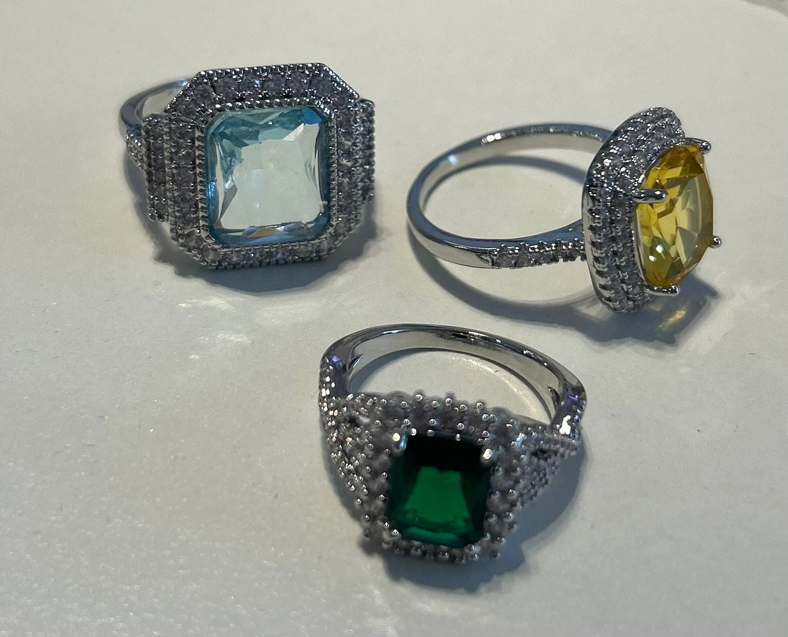 The Shape Shifter Ring- Emerald