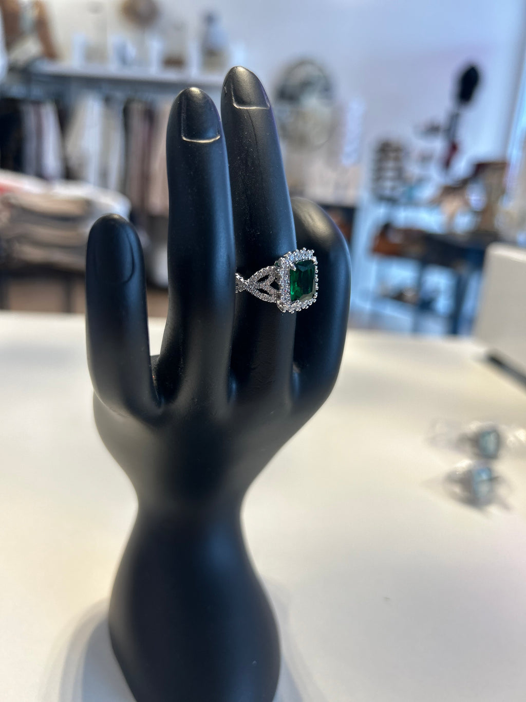 The Shape Shifter Ring- Emerald