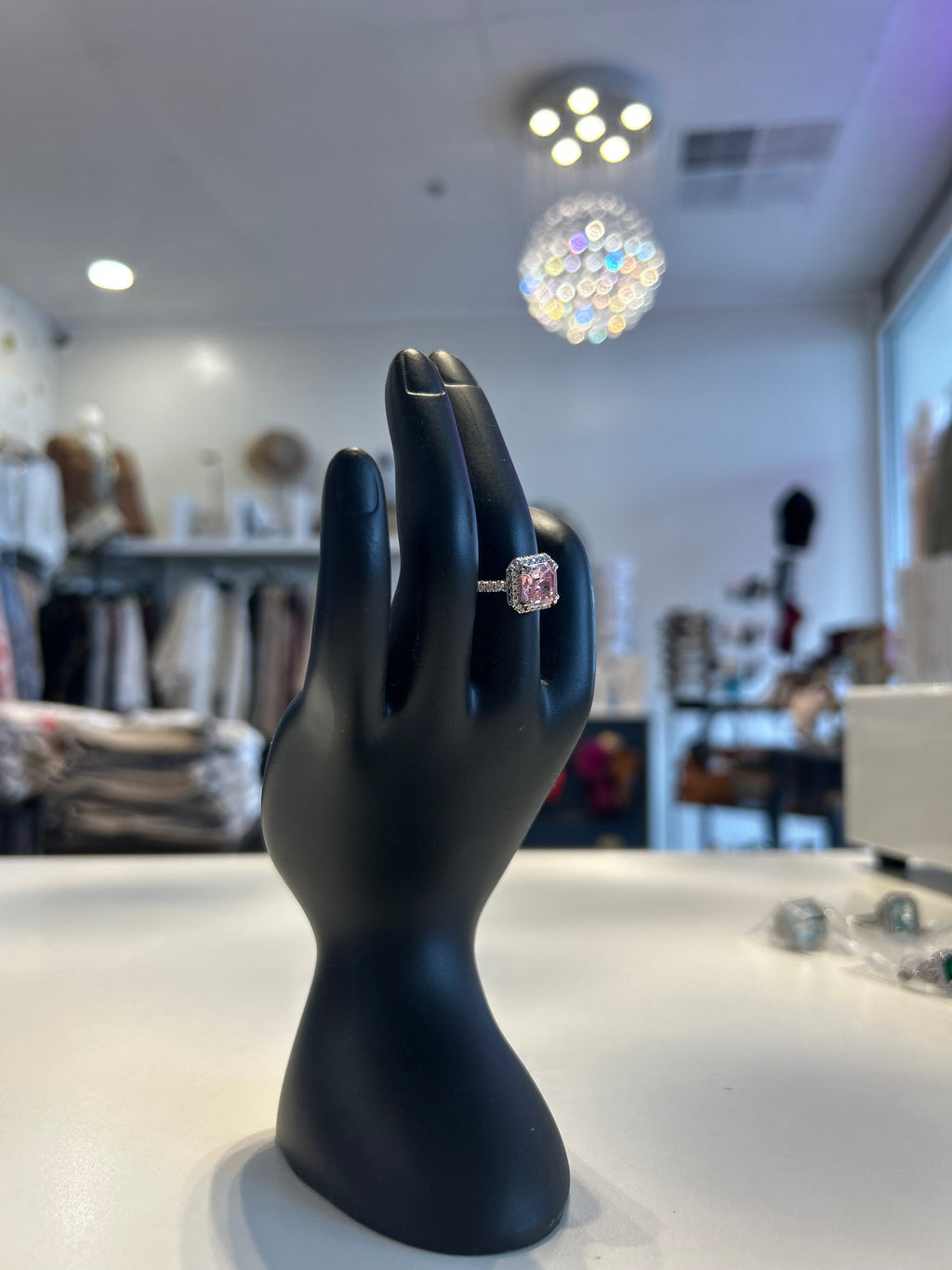 The Shape Shifter Ring- Light Pink