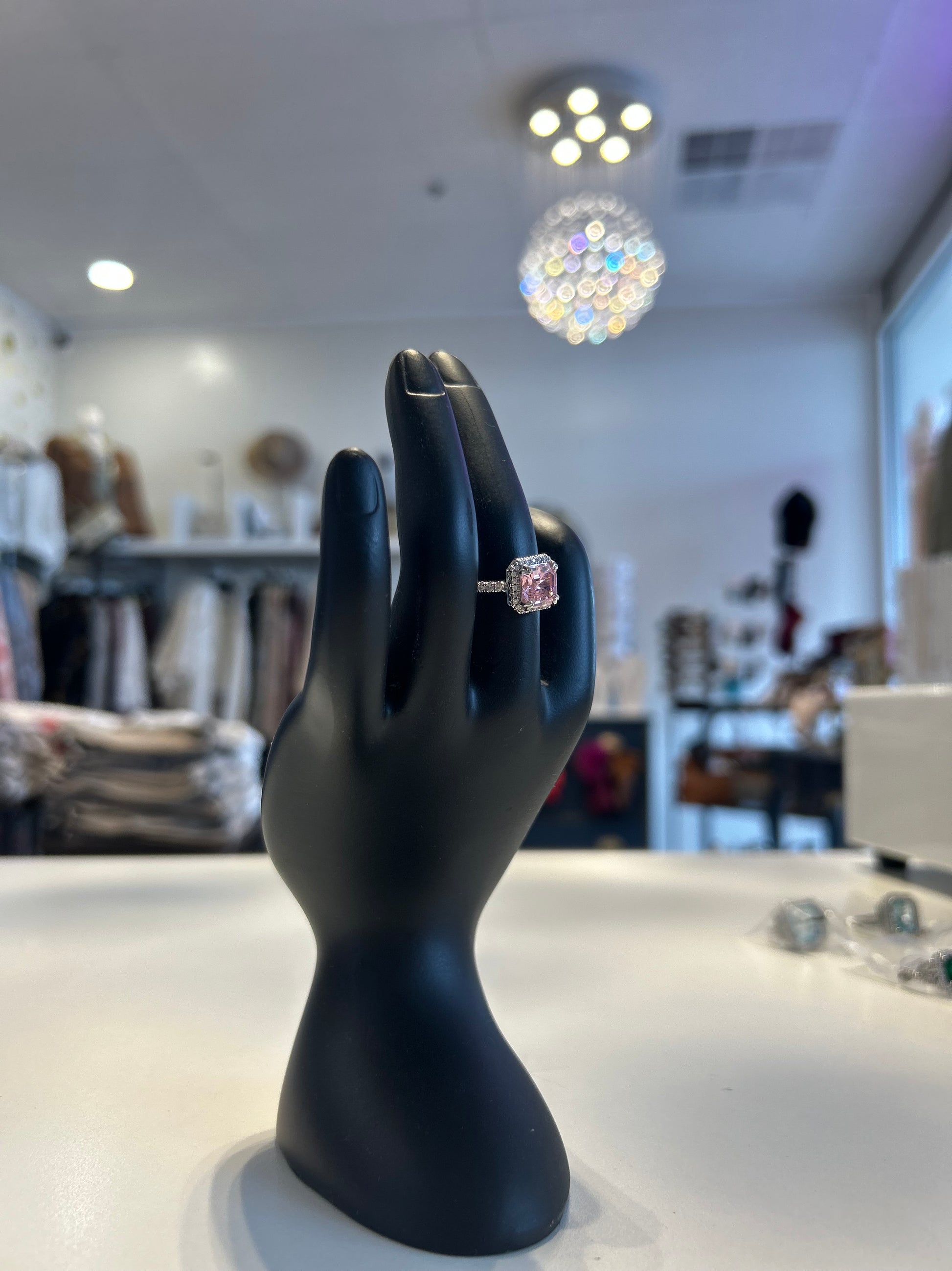 The Shape Shifter Ring- Light Pink