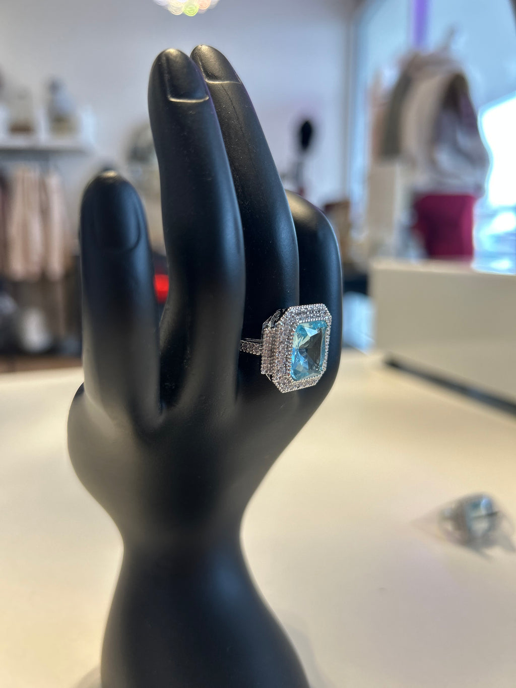 The Shape Shifter Ring- Light Blue