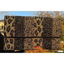 Leopard Glitz and Glam Clutch
