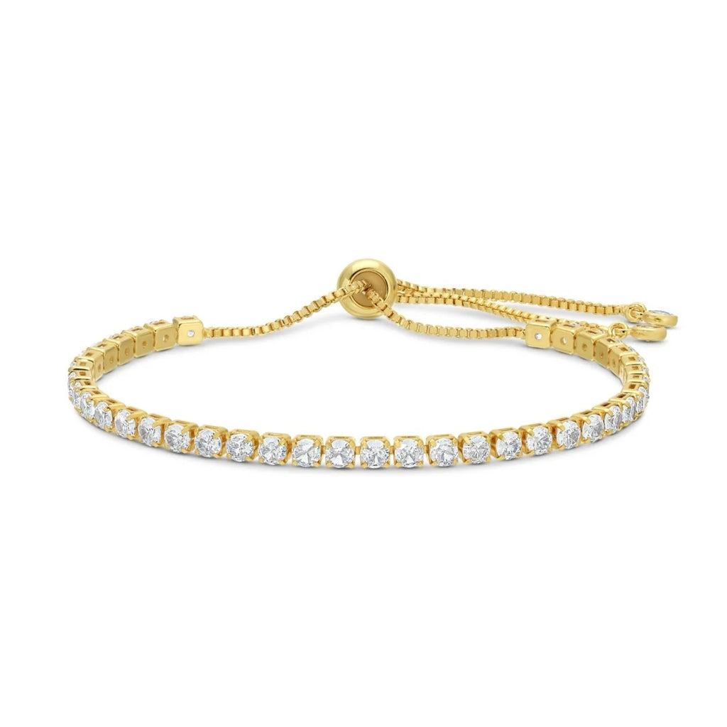 Faux Diamond Tennis Bracelet