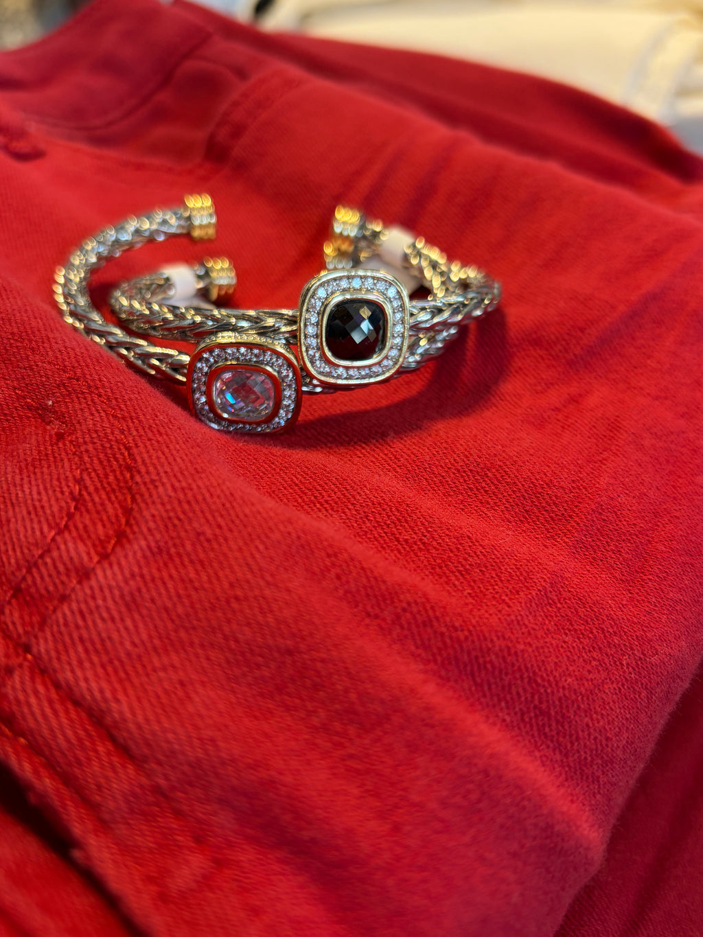 Juvell Twisted Cable Cuff Bracelet