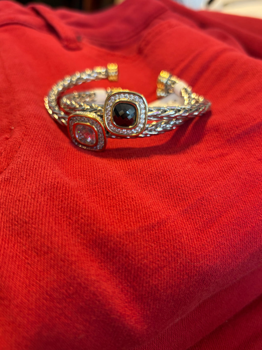 Juvell Twisted Cable Cuff Bracelet