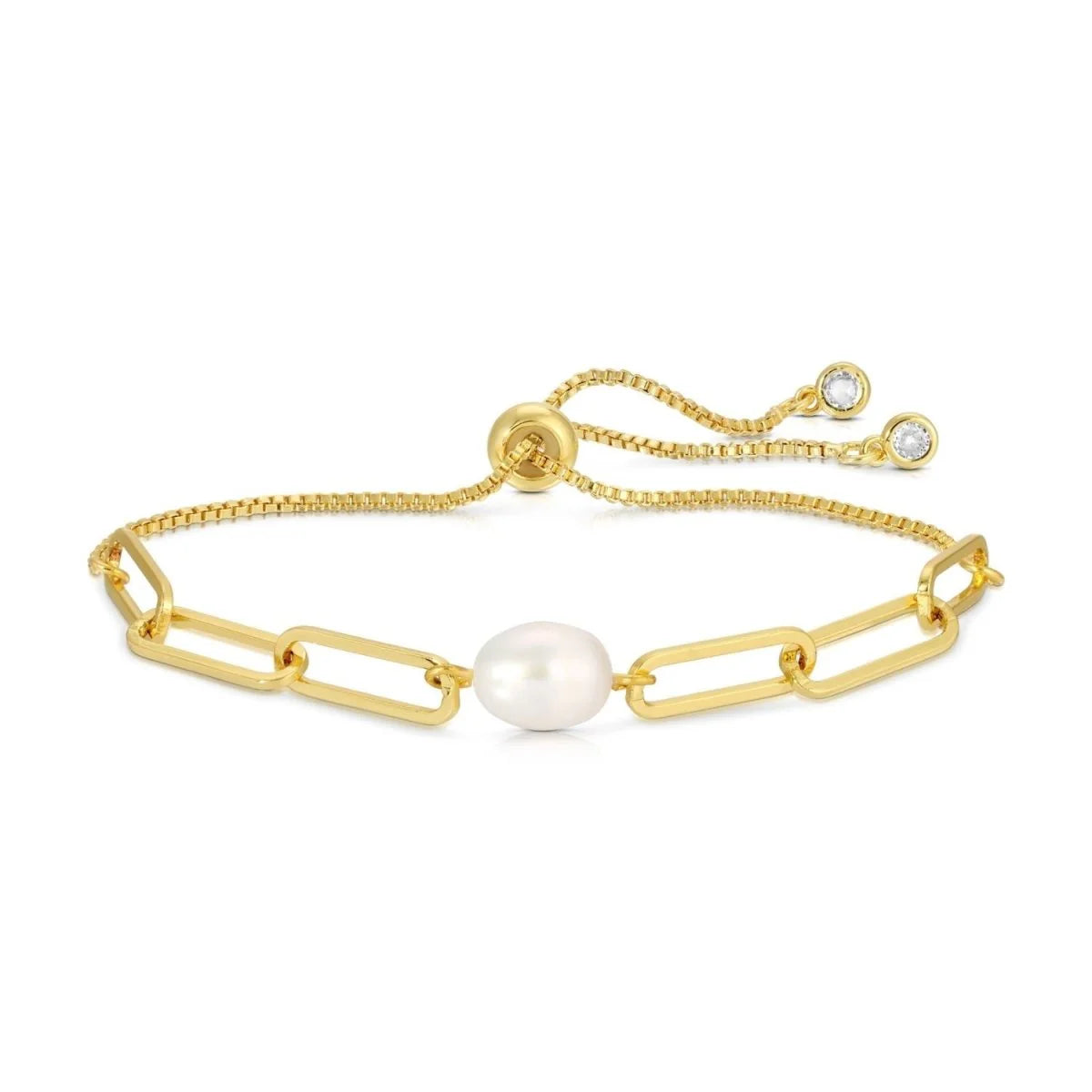 Pearl Link Pulley Bracelet