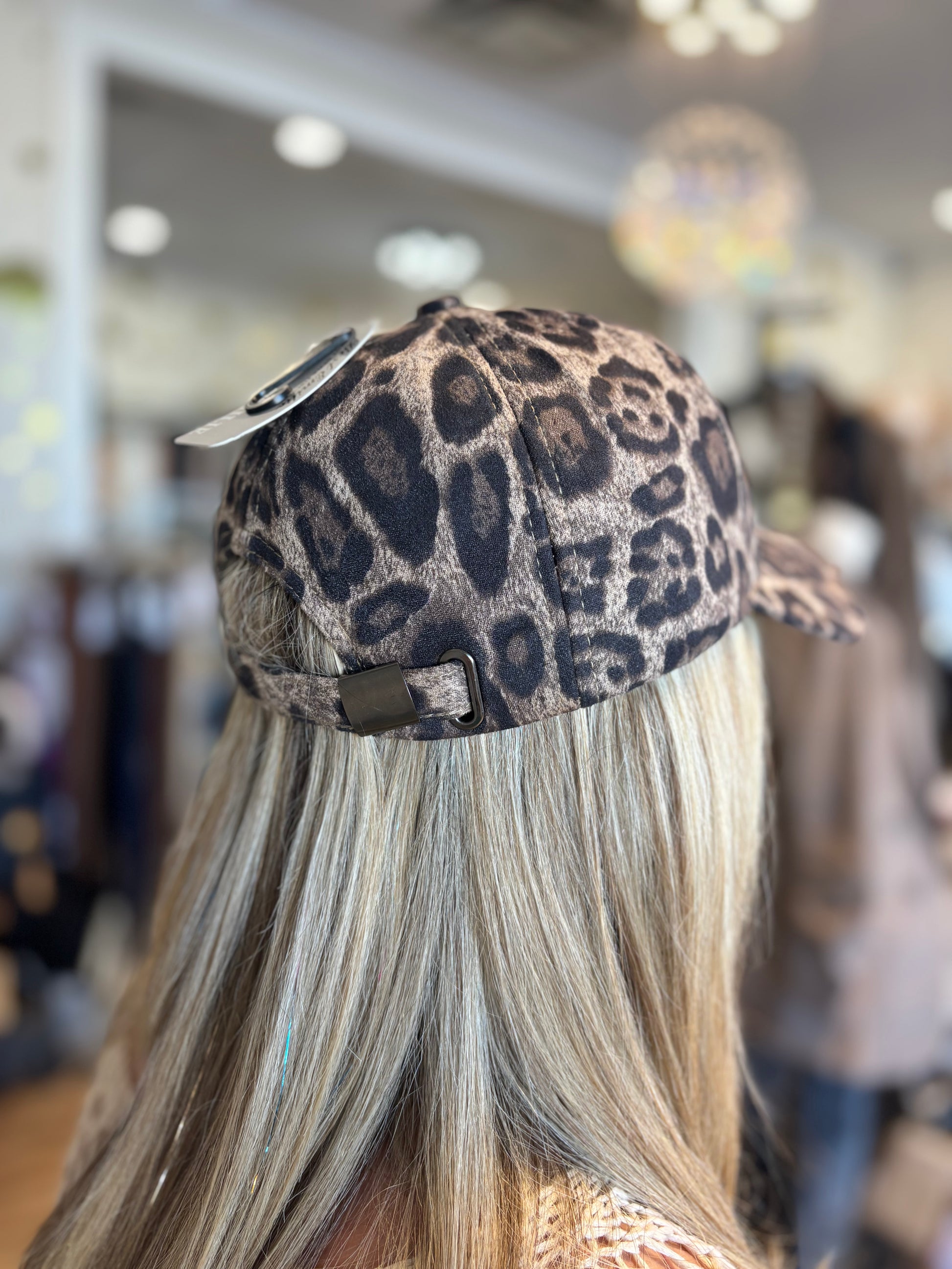Yolly Leopard Print Baseball Hat - Italian Craftsmanship