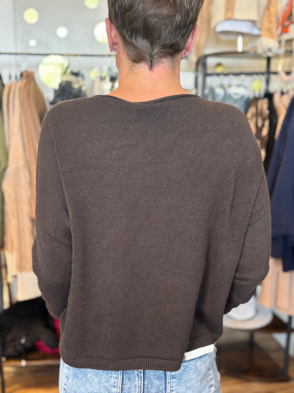 The Sofia Pocket Sweater