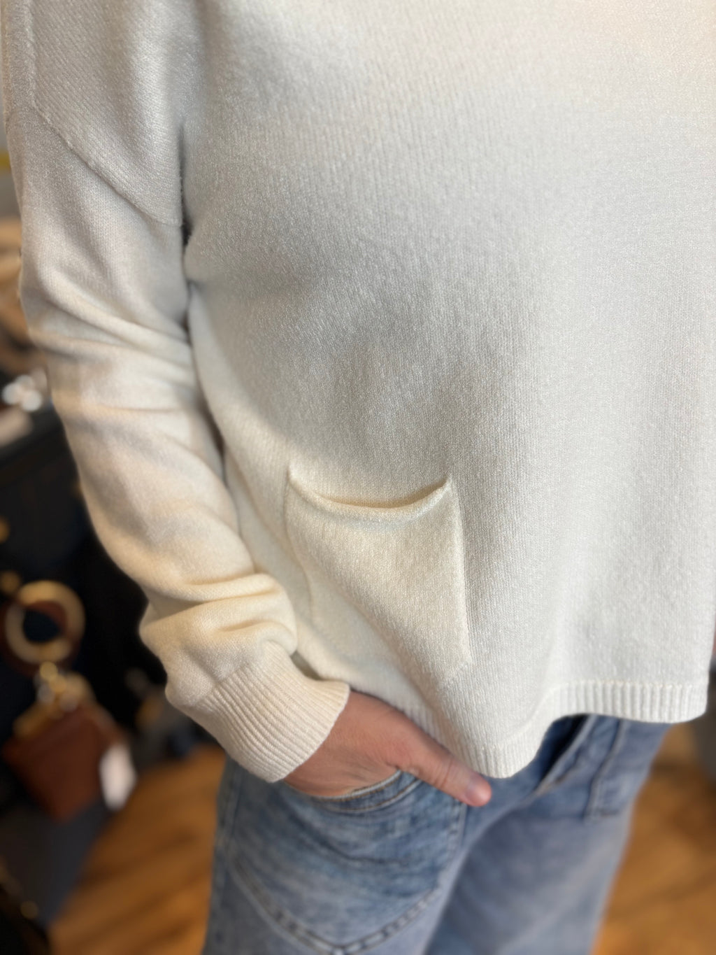 The Sofia Pocket Sweater