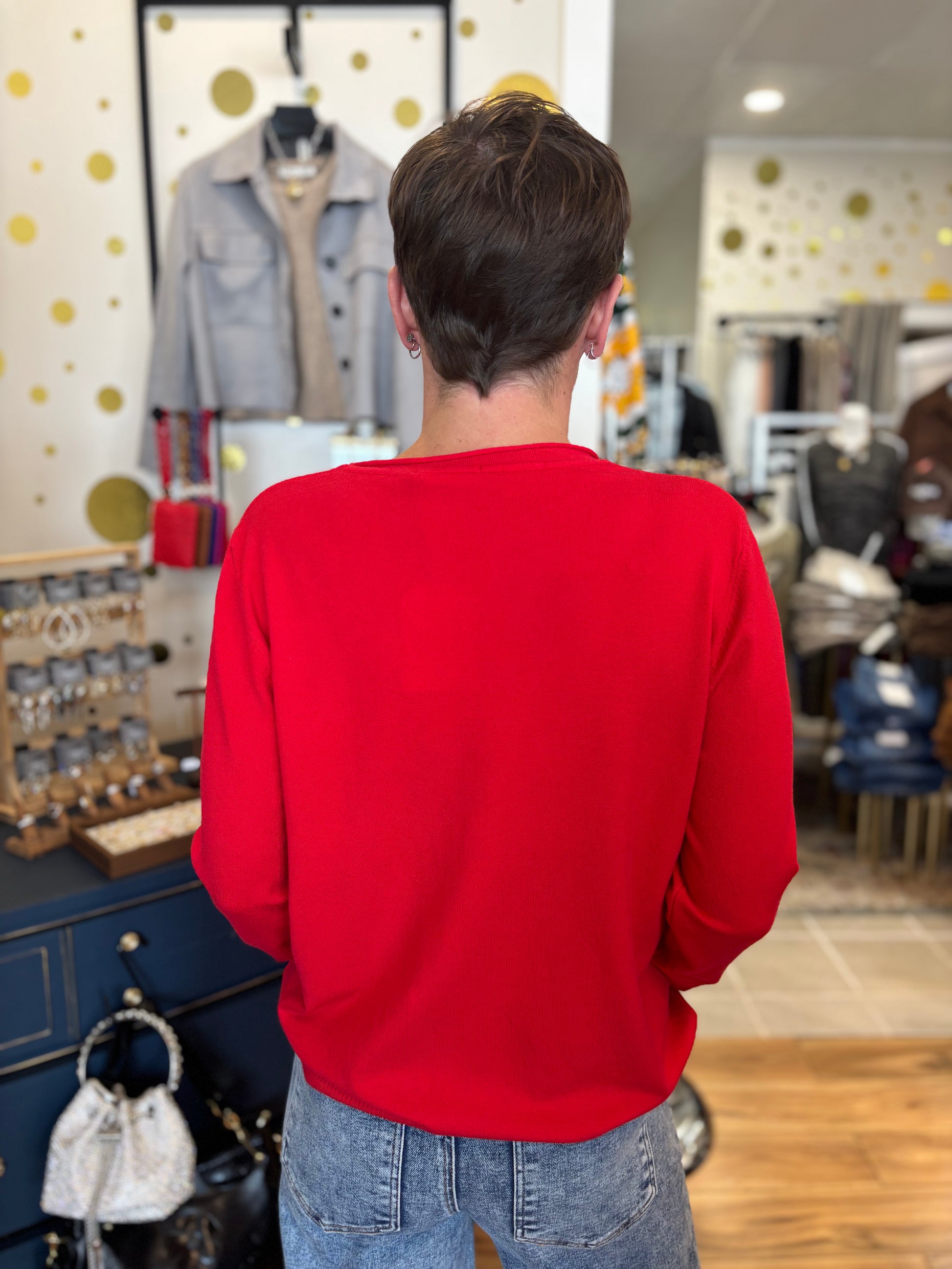 The Sofia Pocket Sweater