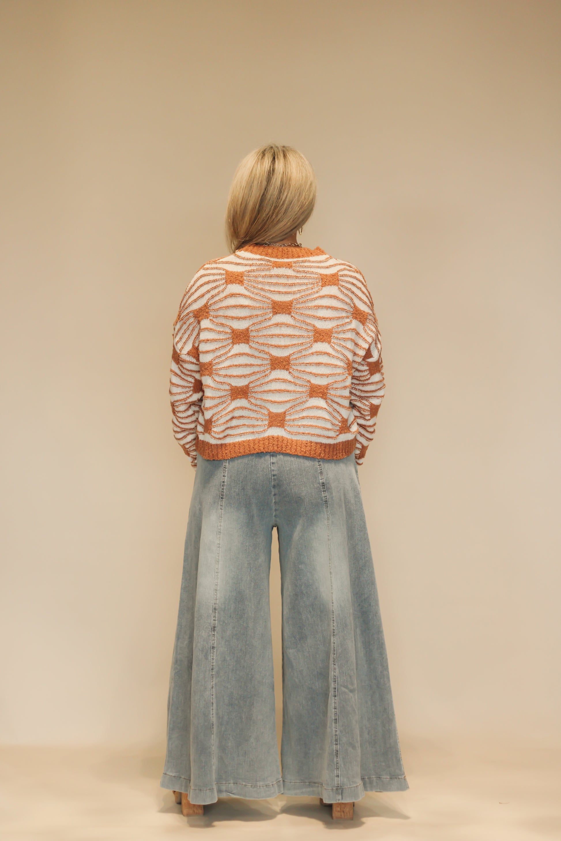 Textured Pattern Sweater