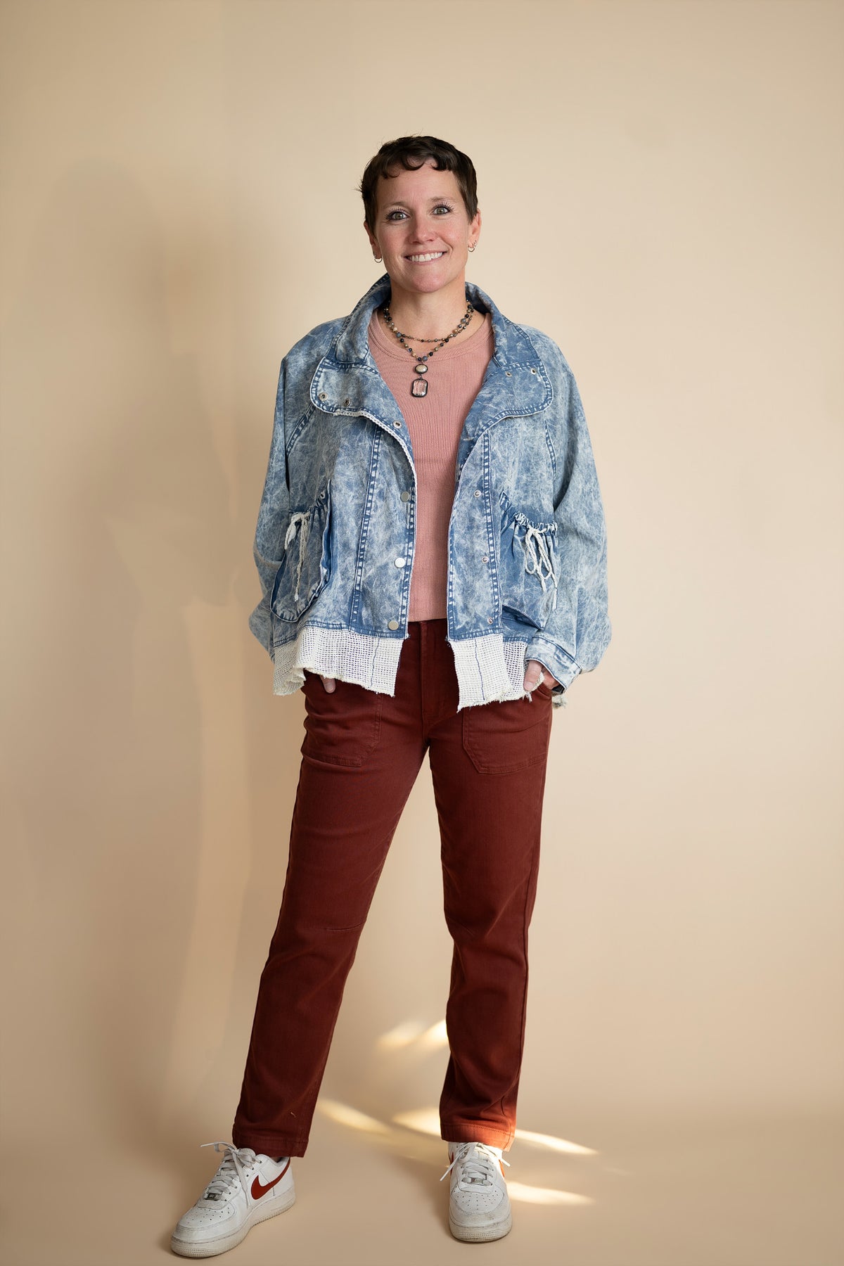 Celeste High-Rise Utility Jeans