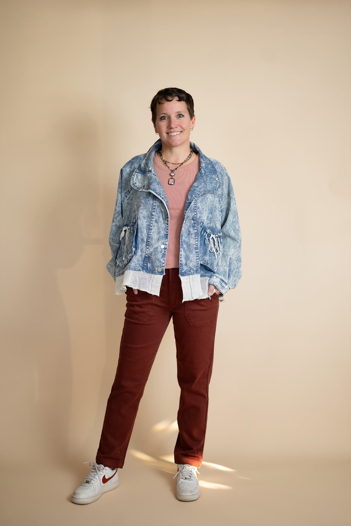 Celeste High-Rise Utility Jeans