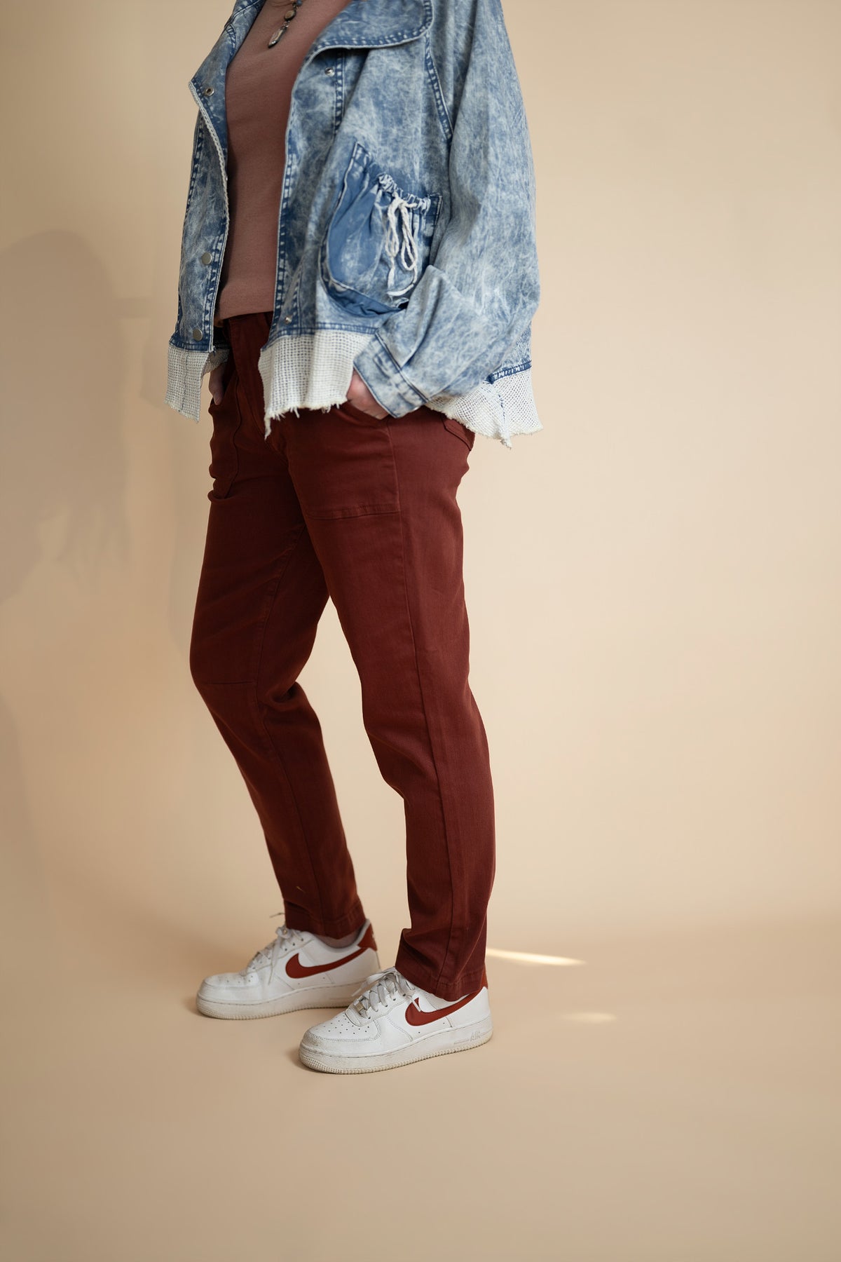 Celeste High-Rise Utility Jeans