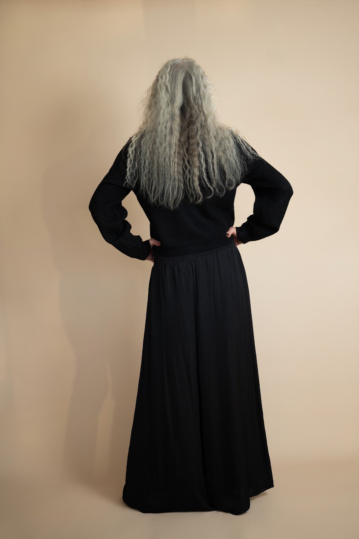 Veda Smocked Waist Wide Leg Pants