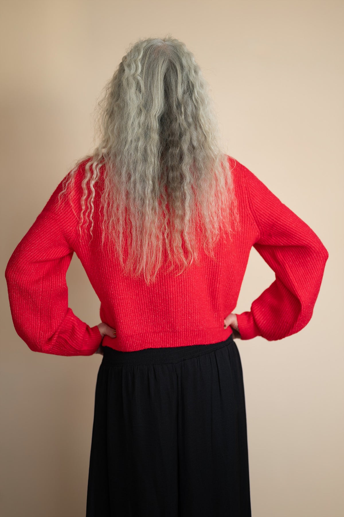 Elowen Rhinestone Bow Sweater