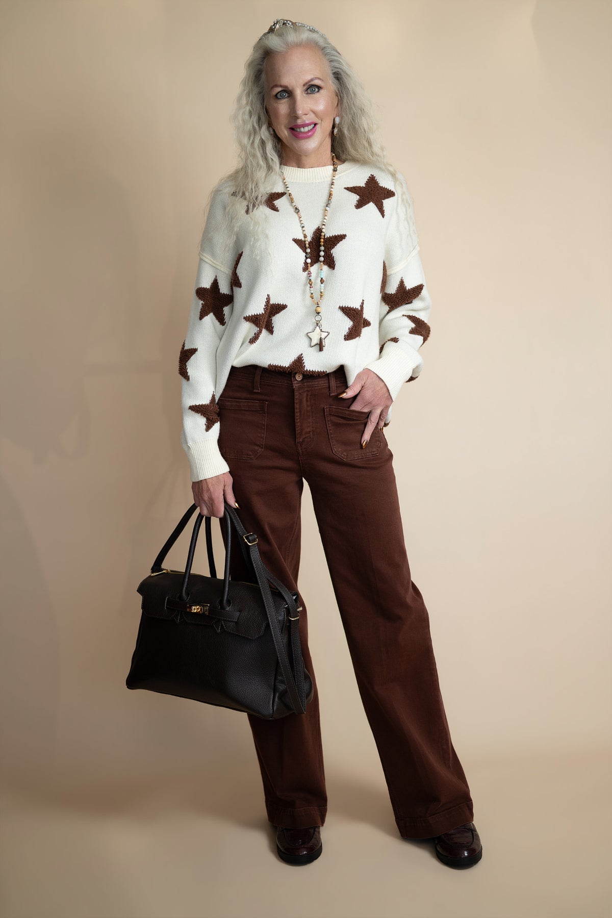 Astoria Star Knit Sweater