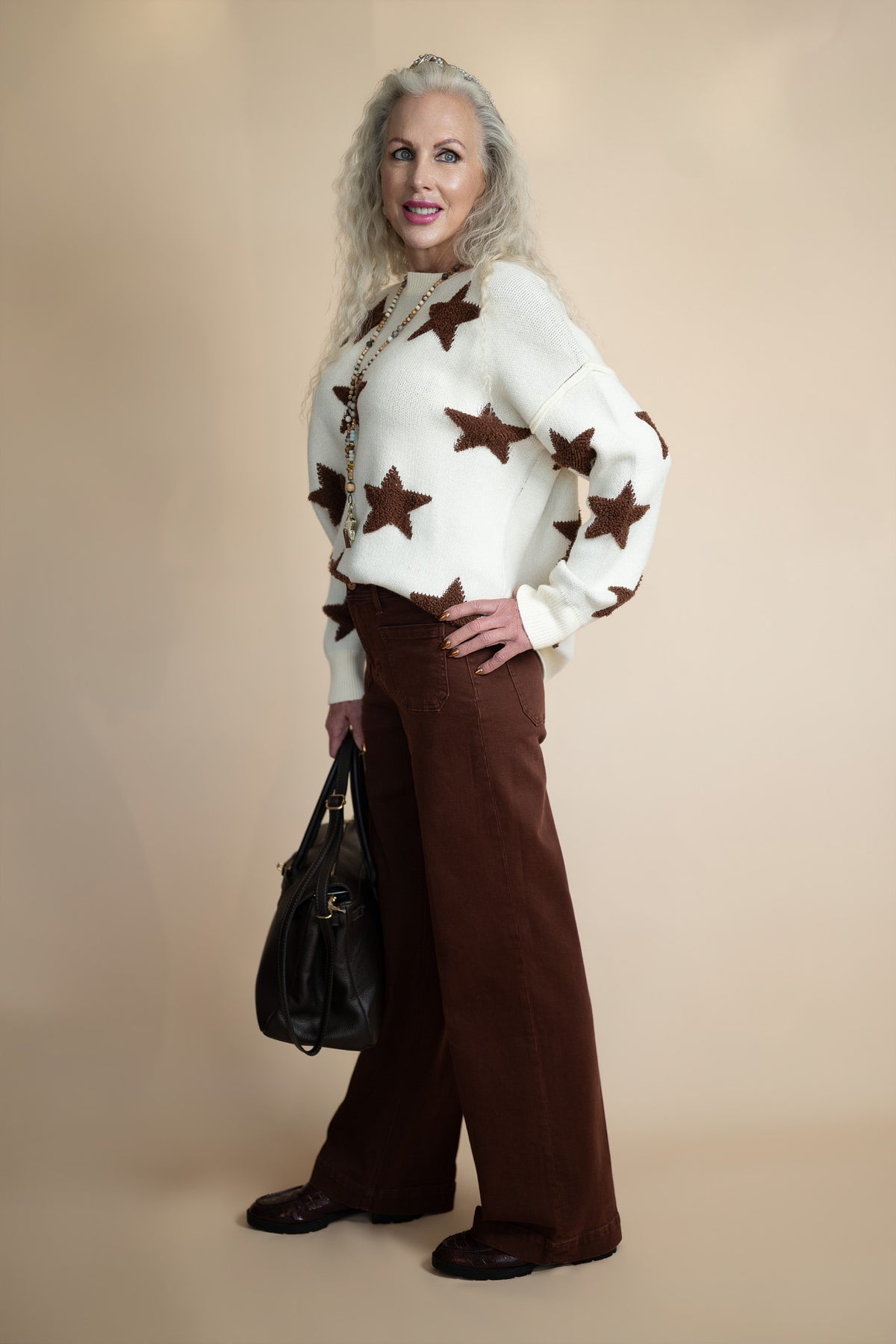Astoria Star Knit Sweater
