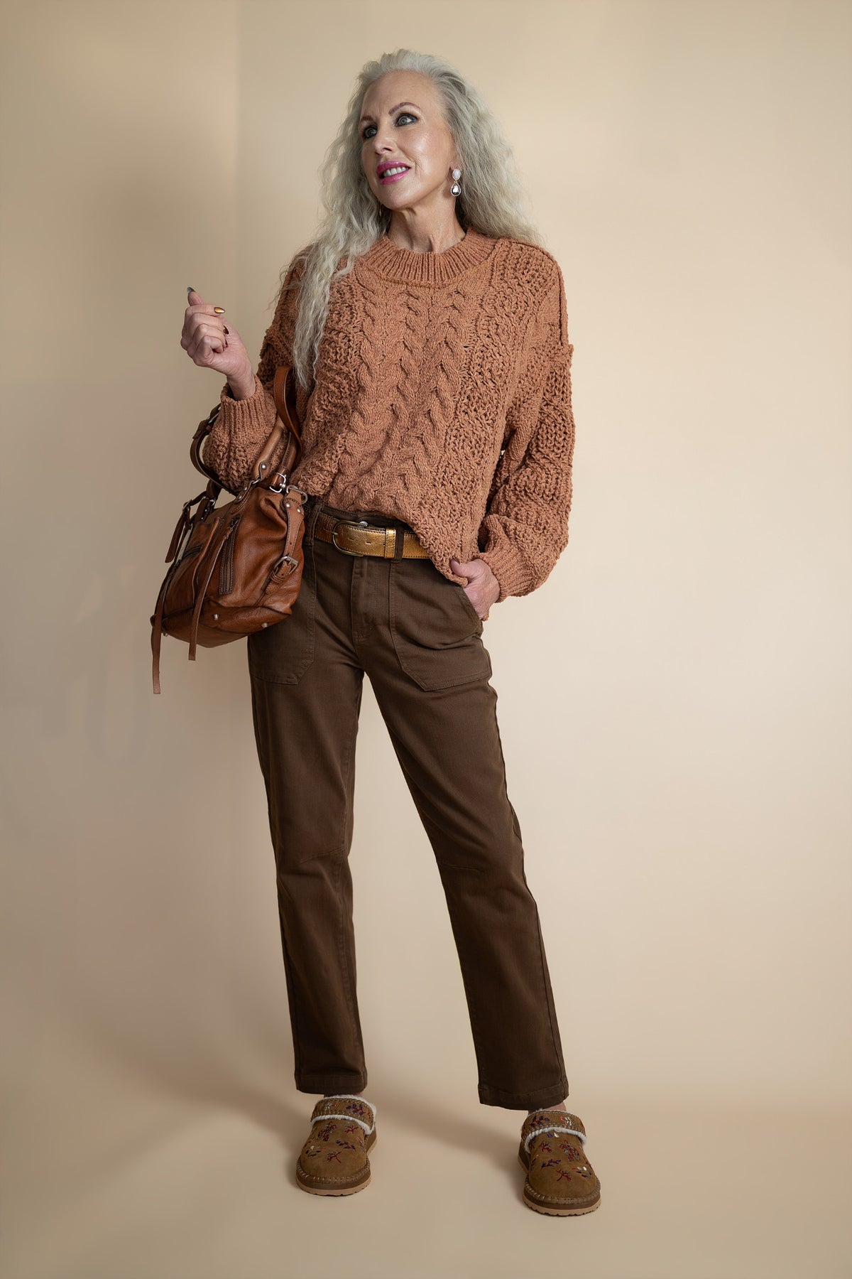 Celeste High-Rise Utility Jeans