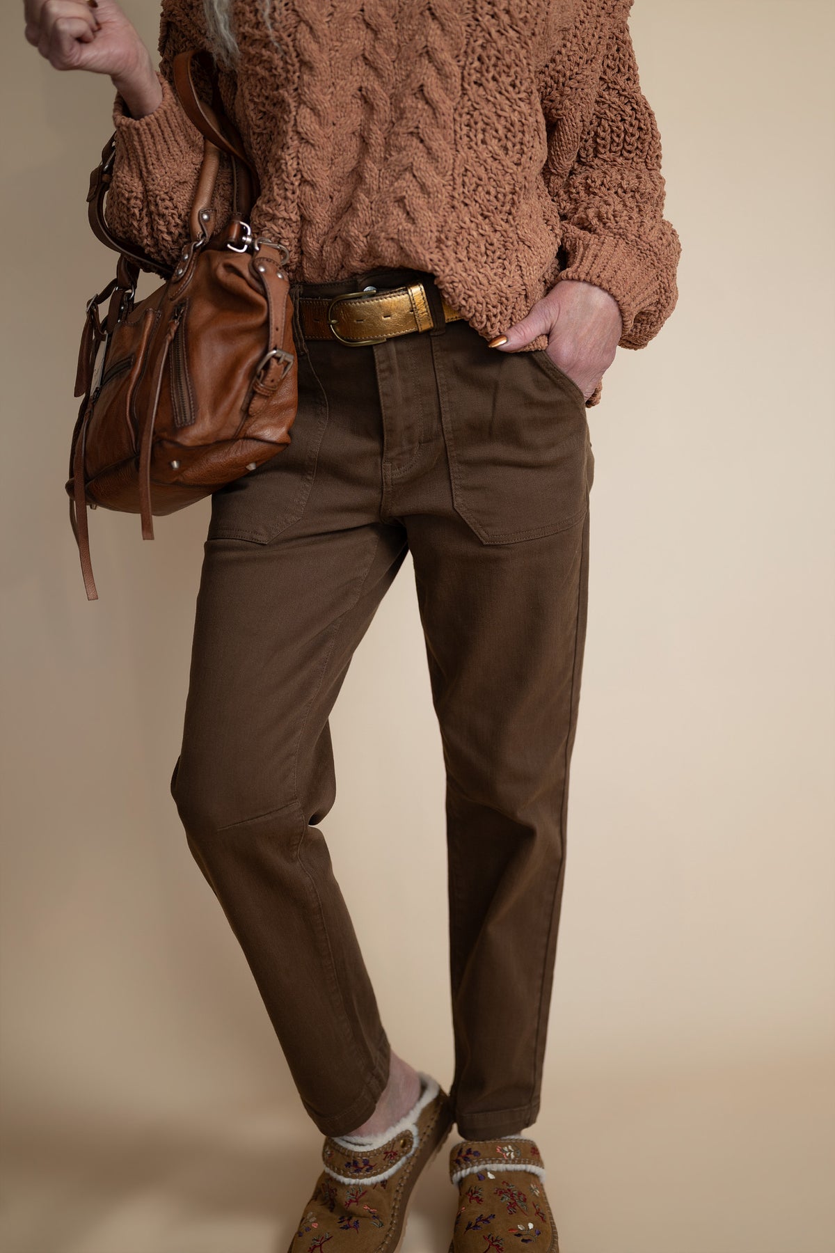 Celeste High-Rise Utility Jeans
